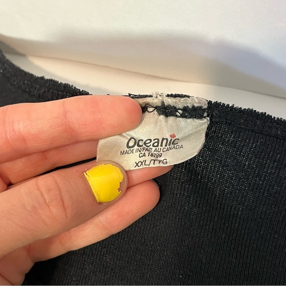 5/$25 Friday 13 Port Dover Nov 09 Oceanic XXL Orange Black Long sleeve Shirt - Picture 5 of 10